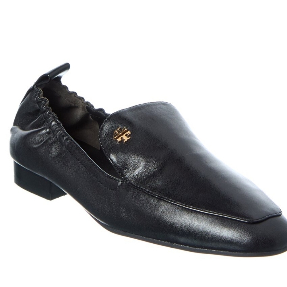 TORY BURCH Elegant Black Leather SHOES